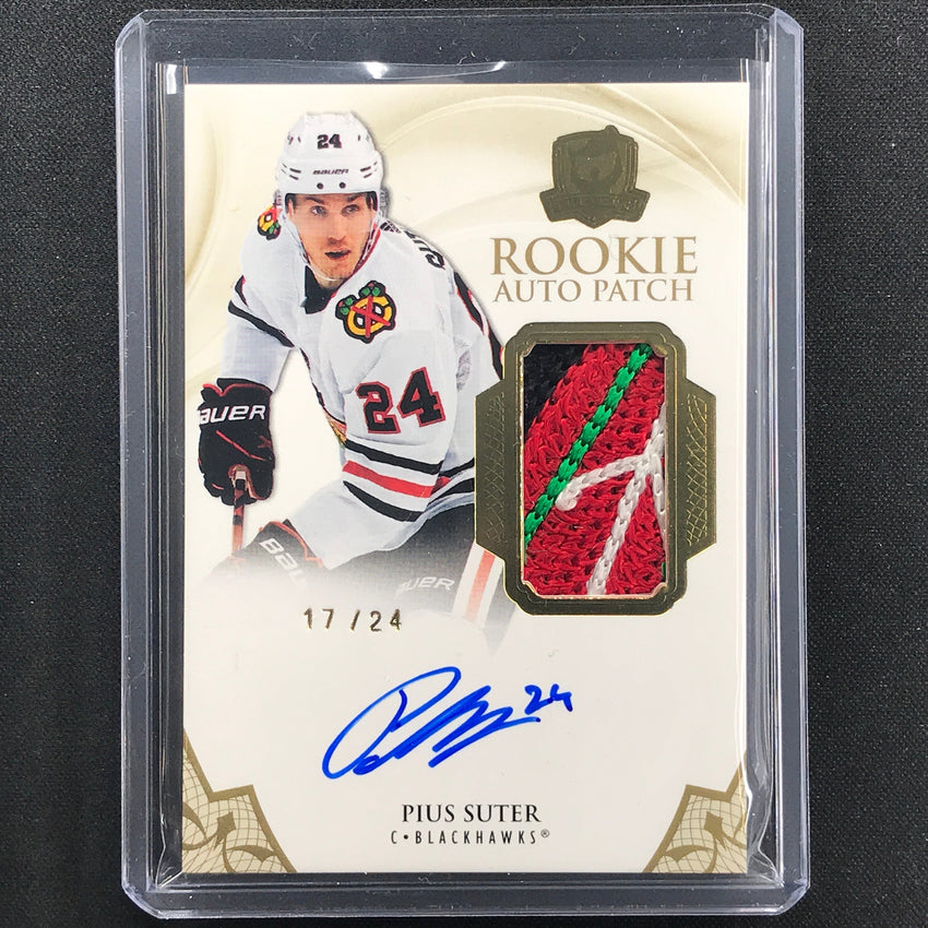 2020-21 The Cup Pius Suter Rookie Auto Patch Gold Foil 17/24