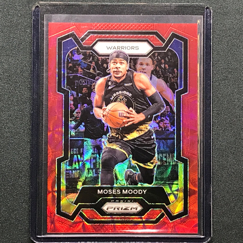 2023-24 Prizm Moses Moody Choice Red 40/88 #228