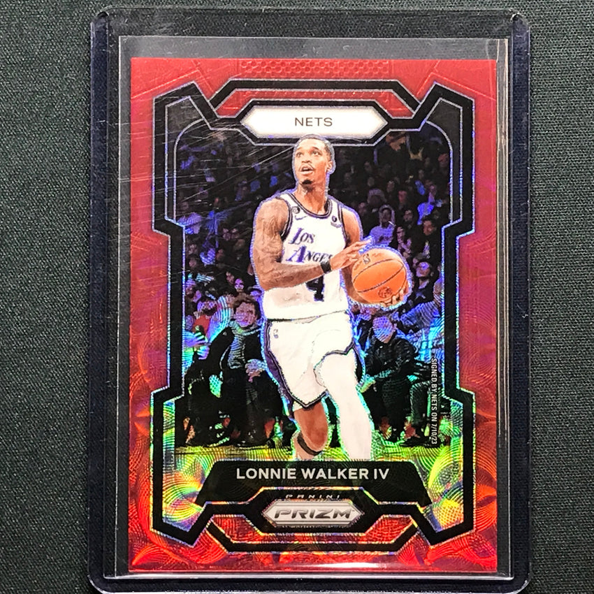 2023-24 Prizm Lonnie Walker Iv Choice Red 52/88 #231