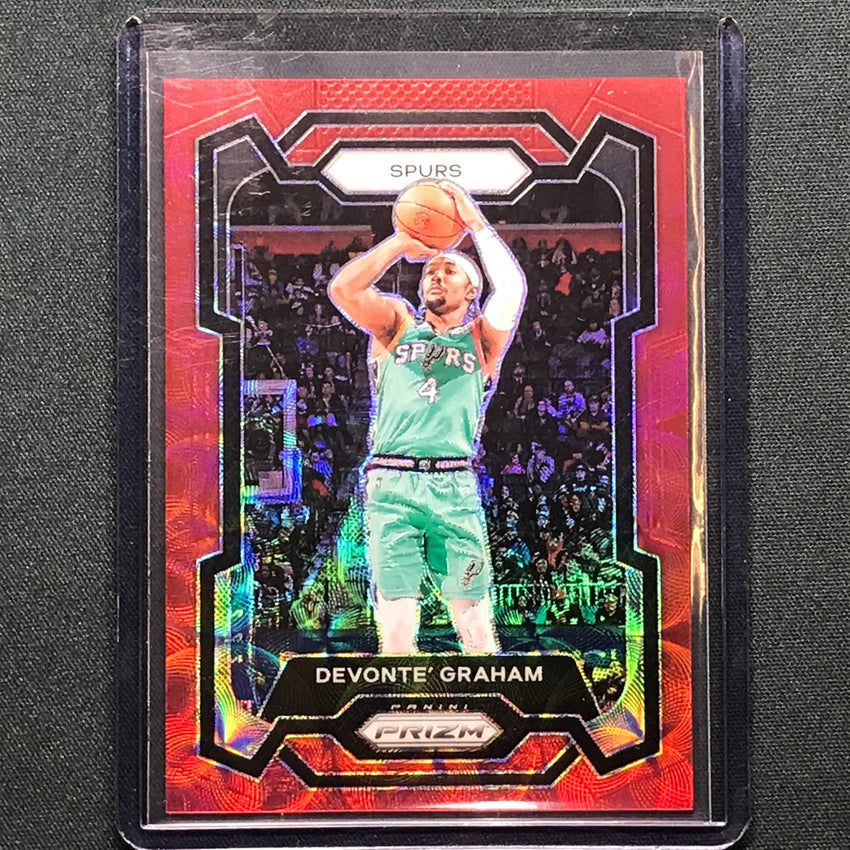 2023-24 Prizm Devonte Graham Choice Red 35/88 #233
