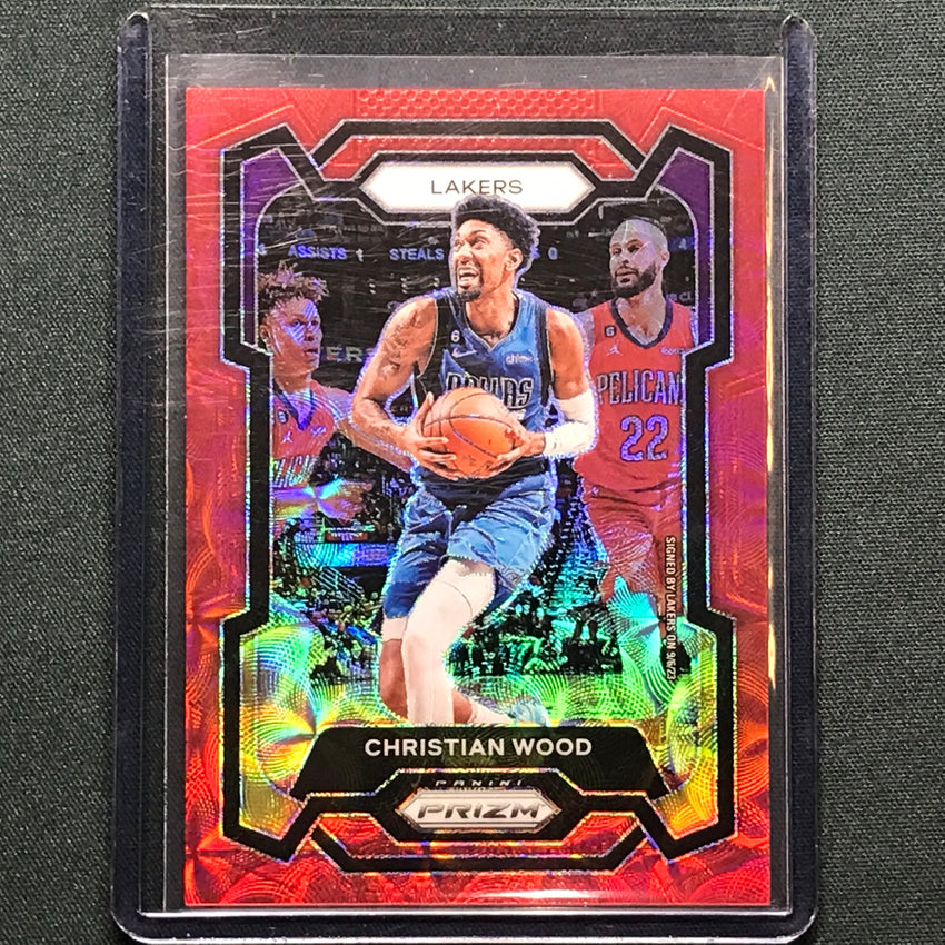 2023-24 Prizm Christian Wood Choice Red 20/88 #245