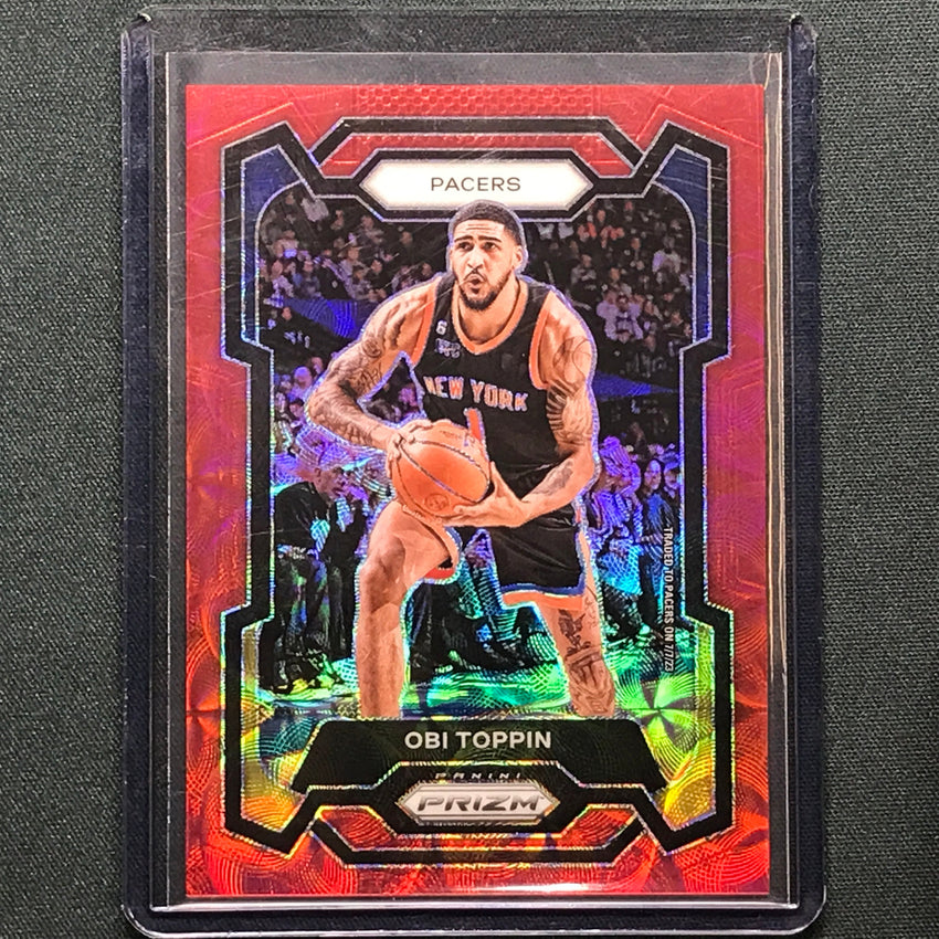 2023-24 Prizm Obi Toppin Choice Red 88/88 No 249