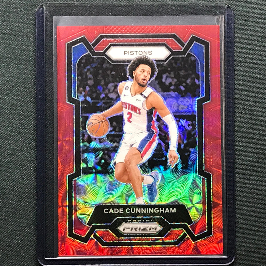 2023-24 Prizm Cade Cunningham Choice Red 35/88 #11