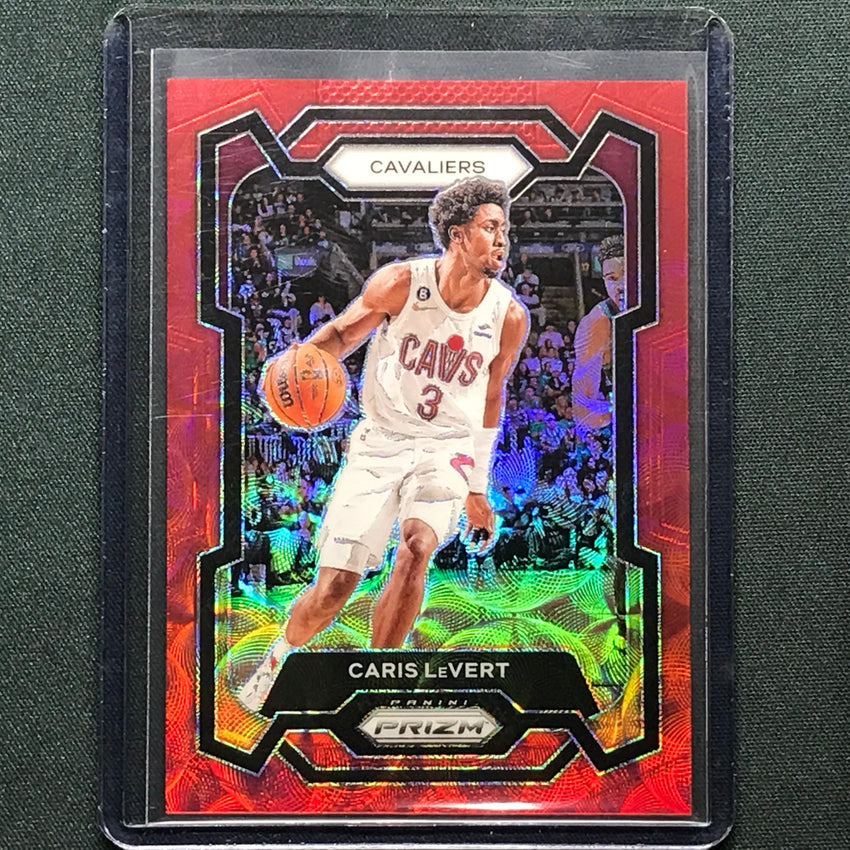 2023-24 Prizm Caris Levert Choice Red 61/88 #253