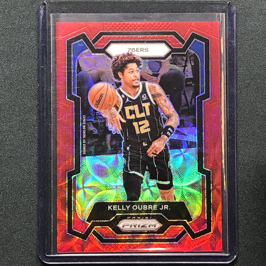 2023-24 Prizm Kelly Oubre Jr. Choice Red 67/88 #257