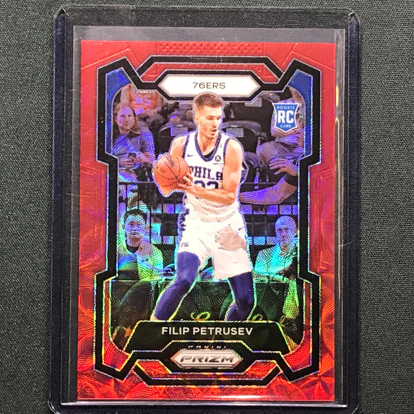 2023-24 Prizm Filip Petrusev Rookie Choice Red 79/88 #282