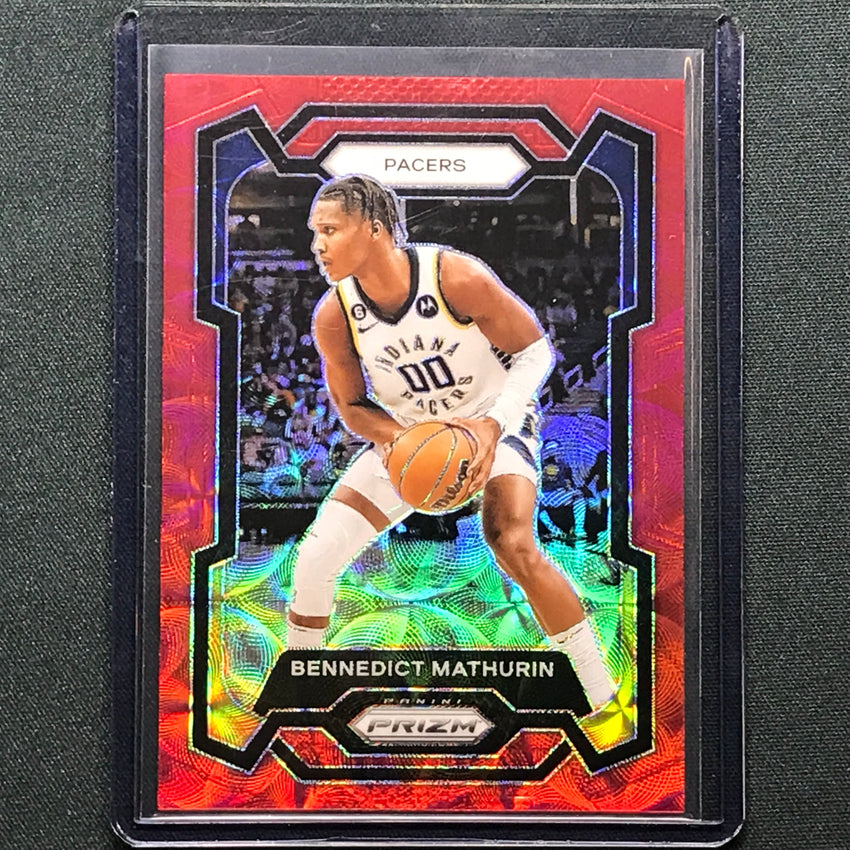 2023-24 Prizm Bennedict Mathurin Choice Red 35/88 #14