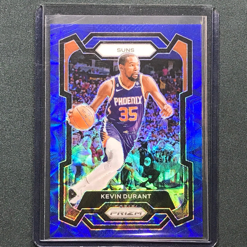 2023-24 Prizm Kevin Durant Choice Blue 21/49 No 5