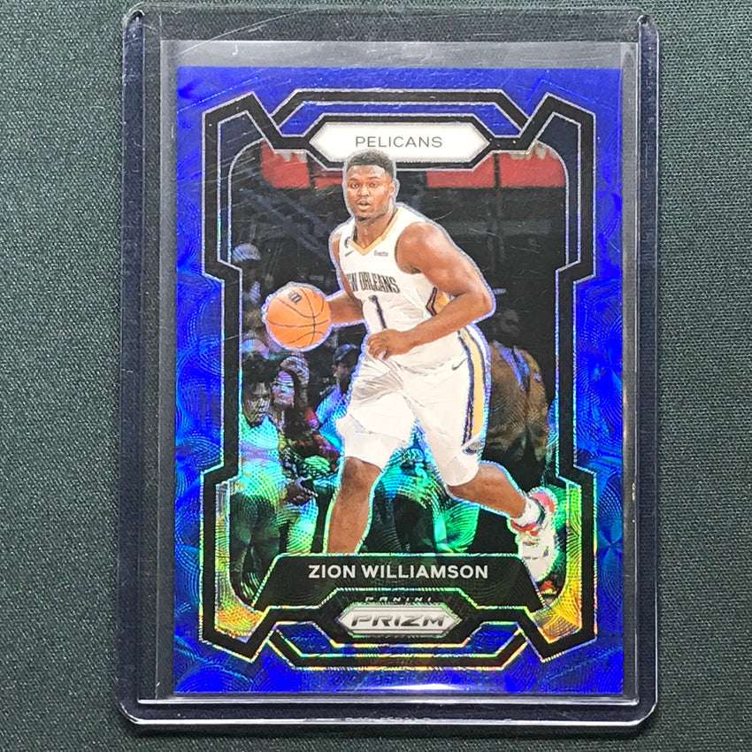 2023-24 Prizm ZION WILLIAMSON Choice Blue 14/49 #27
