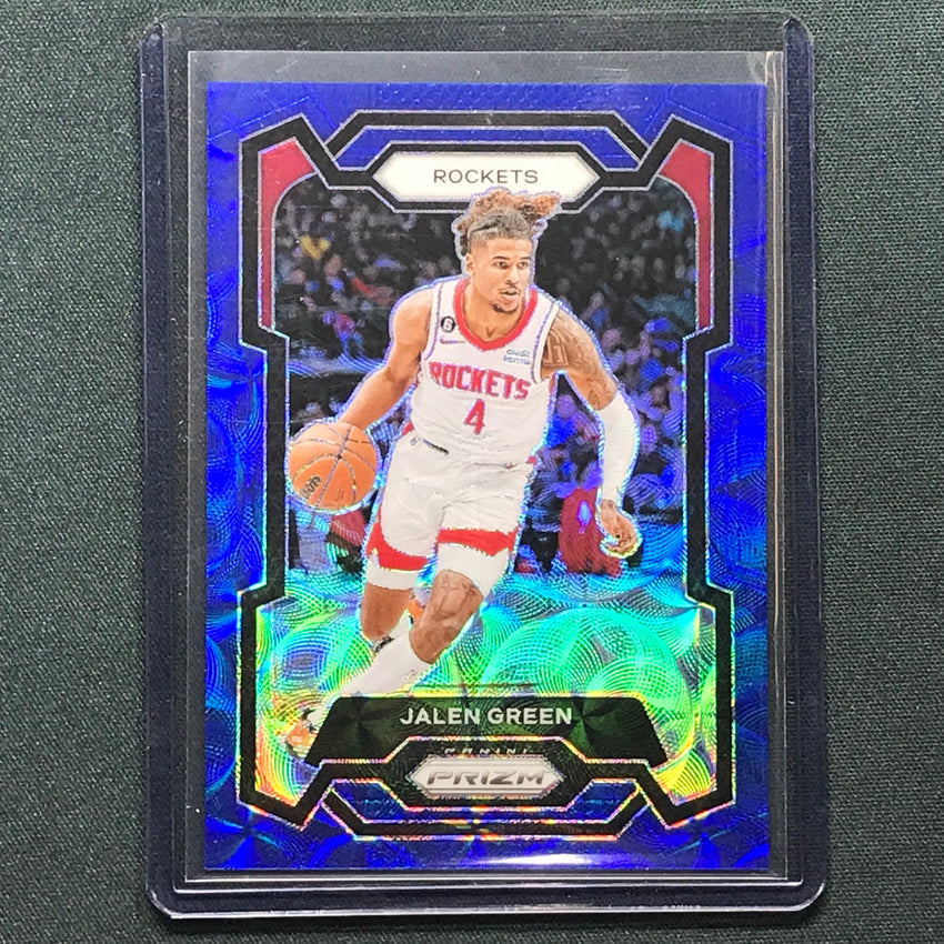 2023-24 Prizm Jalen Green Choice Blue 27/49 #29