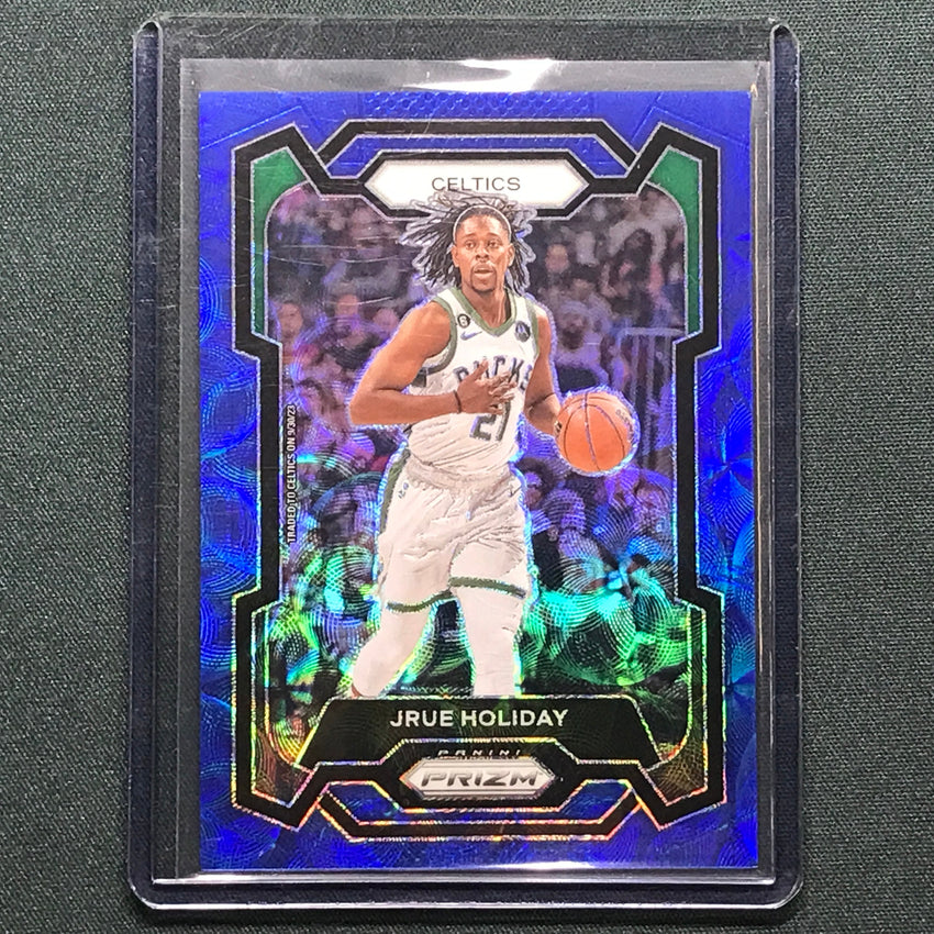 2023-24 Prizm Jrue Holiday Choice Blue 8/49 #107
