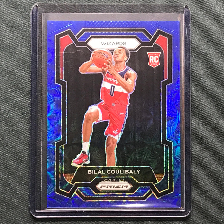 2023-24 Prizm Bilal Coulibaly Rookie Choice Blue 16/49 #153