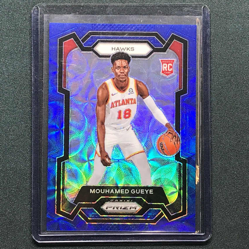 2023-24 Prizm Mouhamed Gueye Rookie Choice Blue 13/49 #157