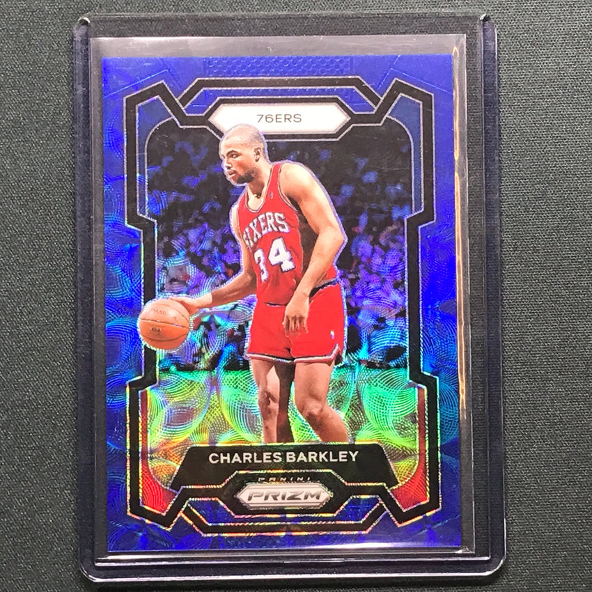 2023-24 Prizm Charles Barkley Choice Blue 24/49 #180