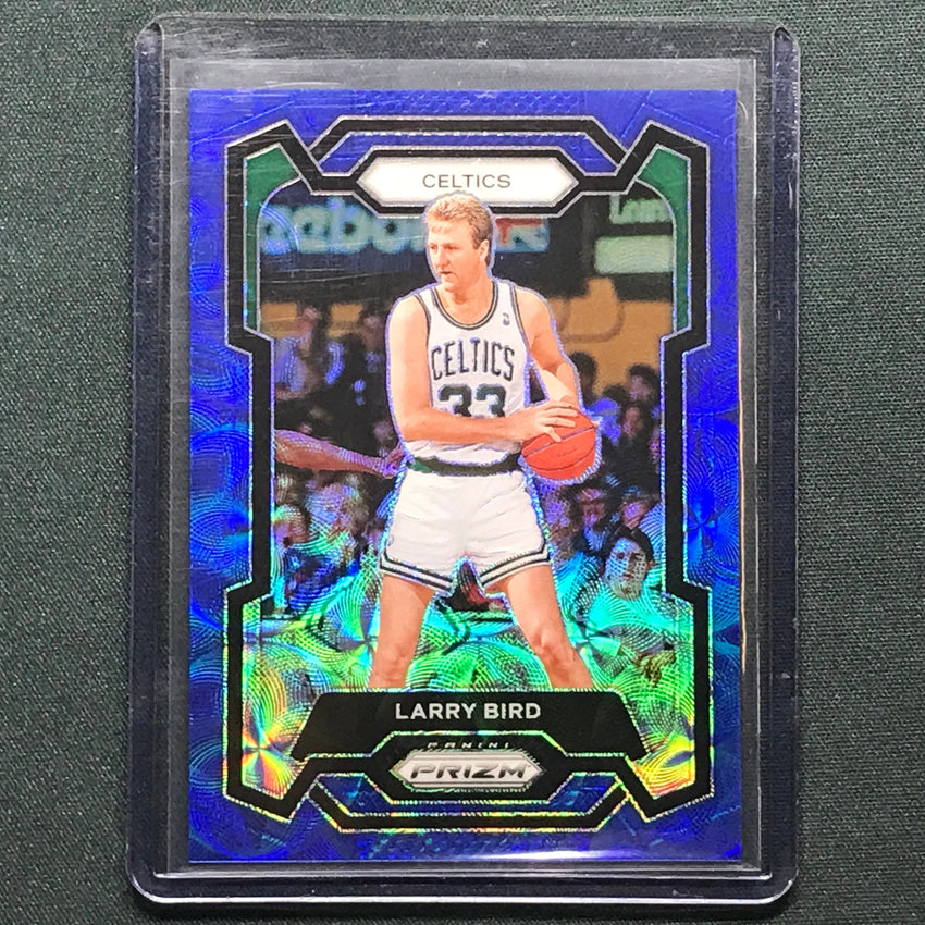 2023-24 Prizm Larry Bird Choice Blue 23/49 No 189
