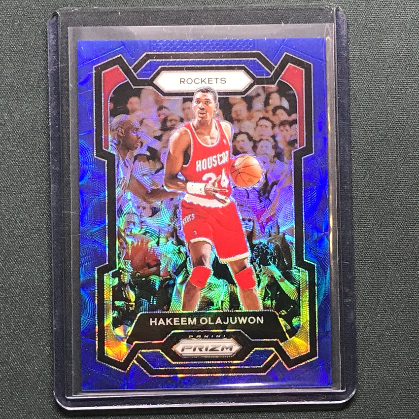 2023-24 Prizm Hakeem Olajuwon Choice Blue 2/49 No 191
