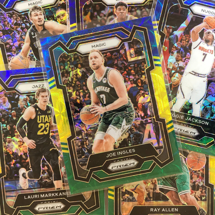 2023-24 Prizm Deandre Hunter Choice Blue Yellow Green #207