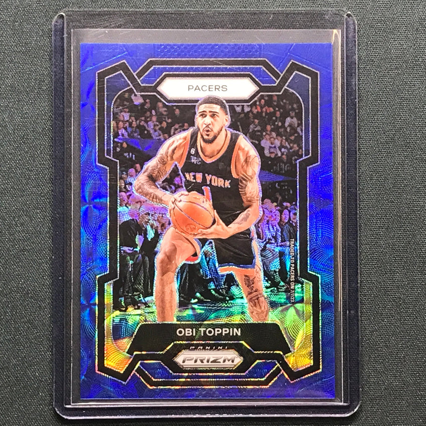 2023-24 Prizm Obi Toppin Choice Blue 11/49 No 249