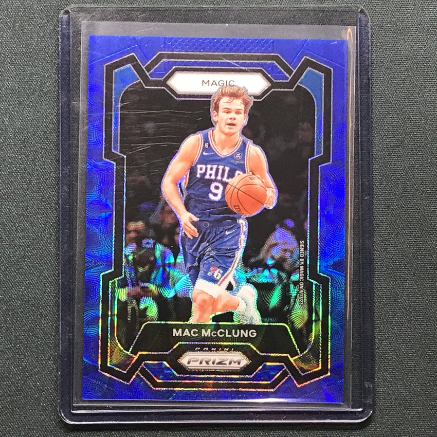 2023-24 Prizm Mac Mcclung Choice Blue 5/49 No 258