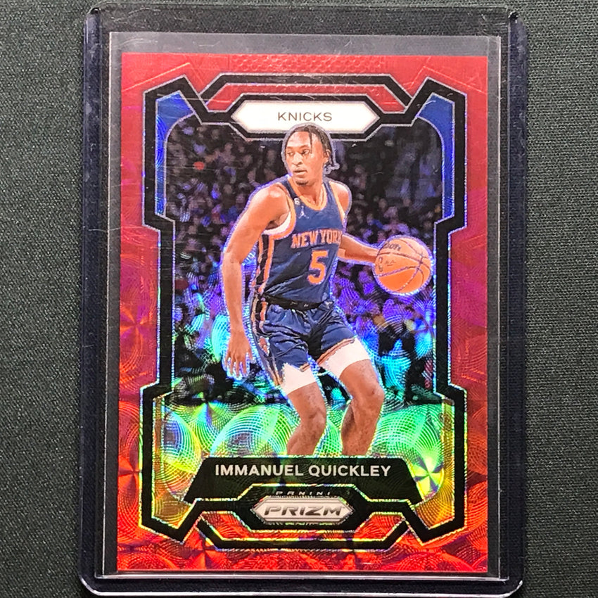 2023-24 Prizm Immanuel Quickley Choice Red 55/88 No 33