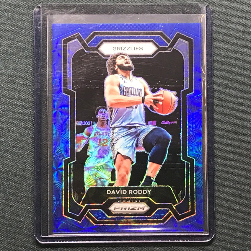 2023-24 Prizm David Roddy Choice Blue 34/49 #267