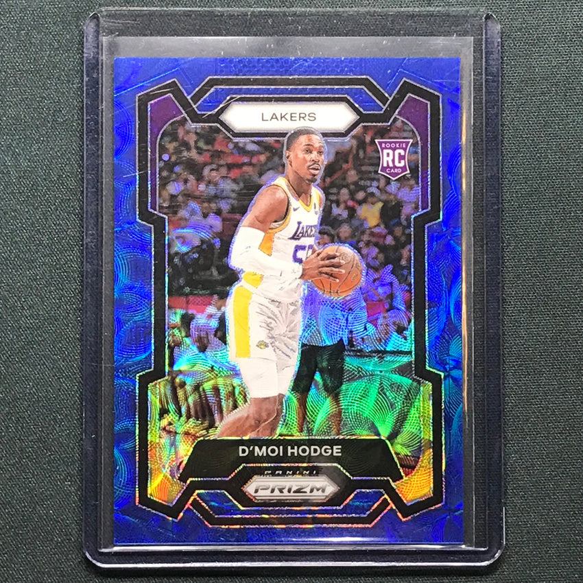 2023-24 Prizm Dmoi Hodge Rookie Choice Blue 37/49 #298