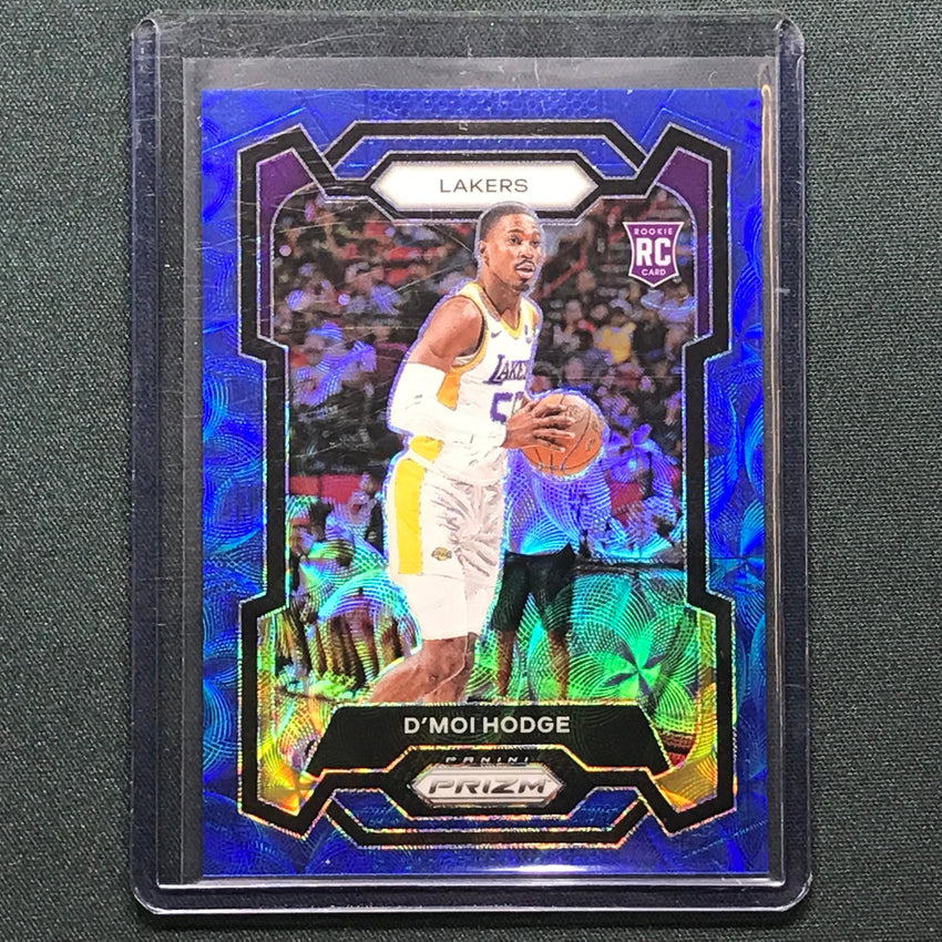 2023-24 Prizm Dmoi Hodge Rookie Choice Blue 46/49 #298