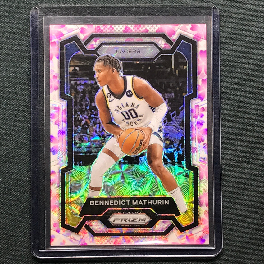 2023-24 Prizm Bennedict Mathurin Choice Cherry Blossom 13/20 No 14