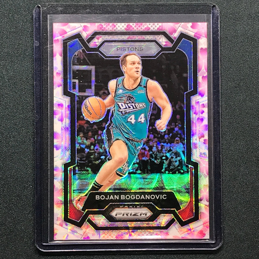 2023-24 Prizm Bojan Bogdanovic Choice Cherry Blossom 16/20 No 44