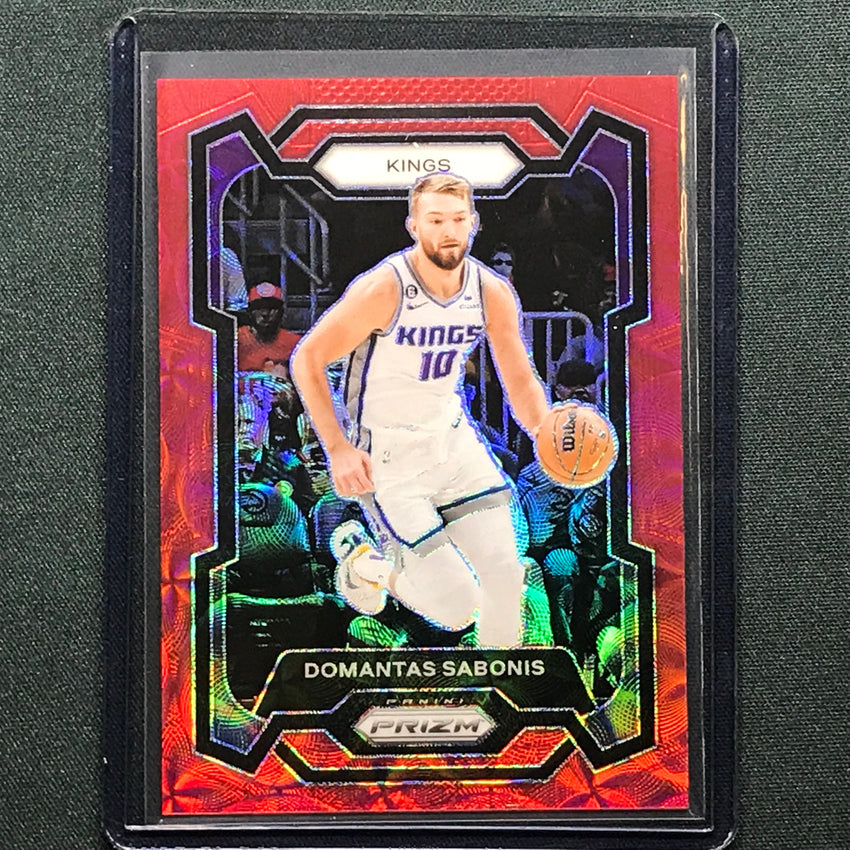 2023-24 Prizm Domantas Sabonis Choice Red 63/88 No 45