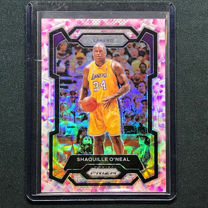 2023-24 Prizm Shaquille Oneal Choice Cherry Blossom 15/20 No 181