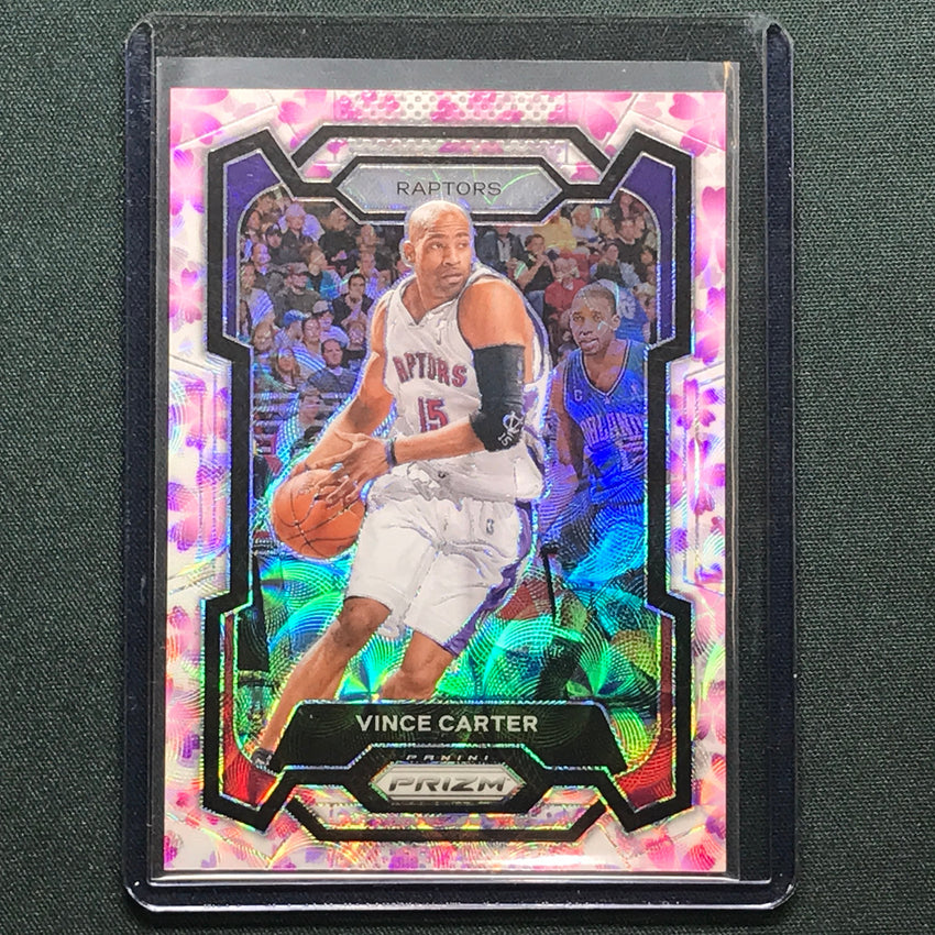 2023-24 Prizm Vince Carter Choice Cherry Blossom 10/20 No 195