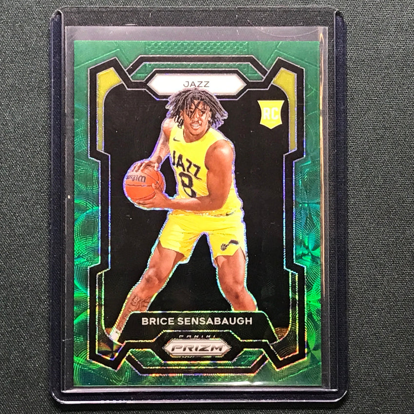 2023-24 Prizm Brice Sensabaugh Rookie Choice Green 1/8 No 177-Cherry Collectables