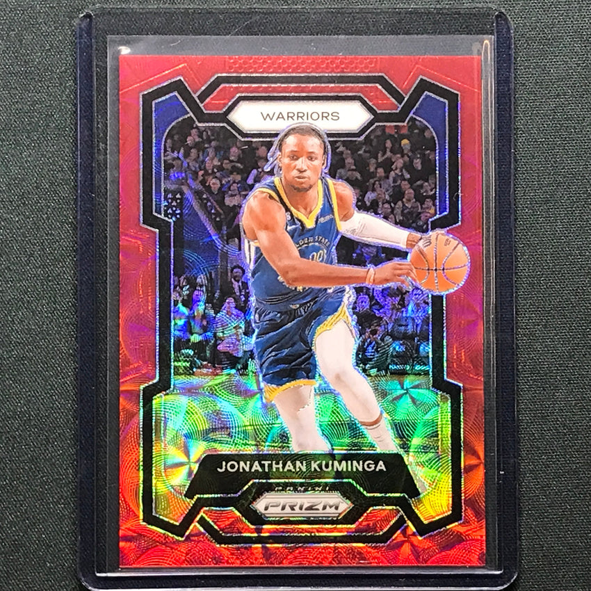 2023-24 Prizm Jonathan Kuminga Choice Red 3/88 No 48