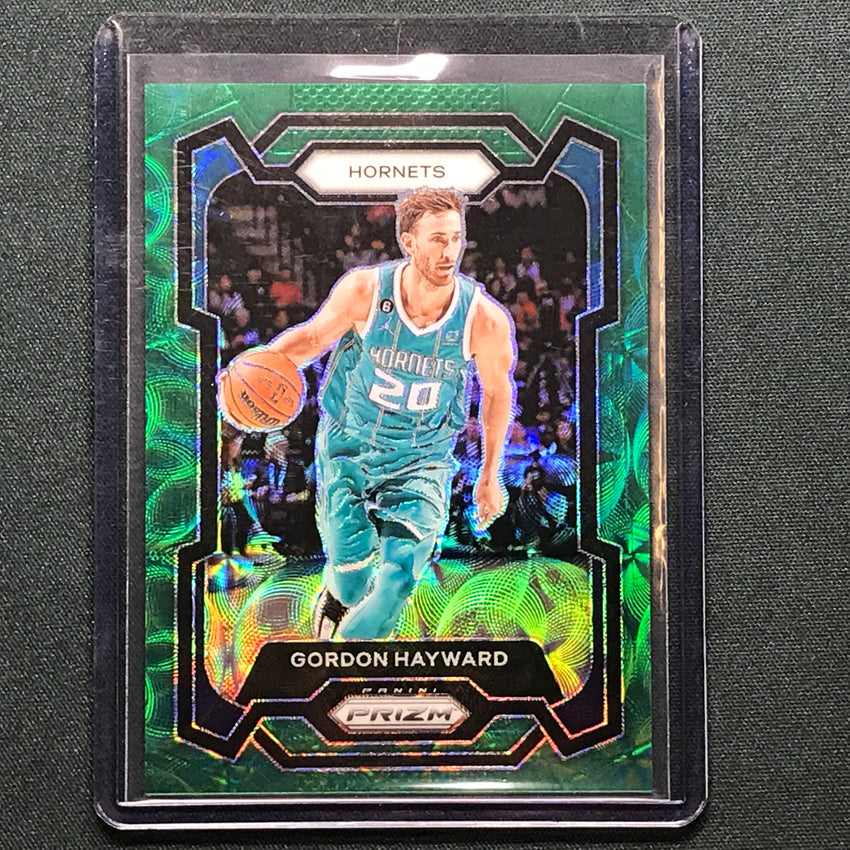 2023-24 Prizm Gordon Hayward Choice Green 1/8 #251