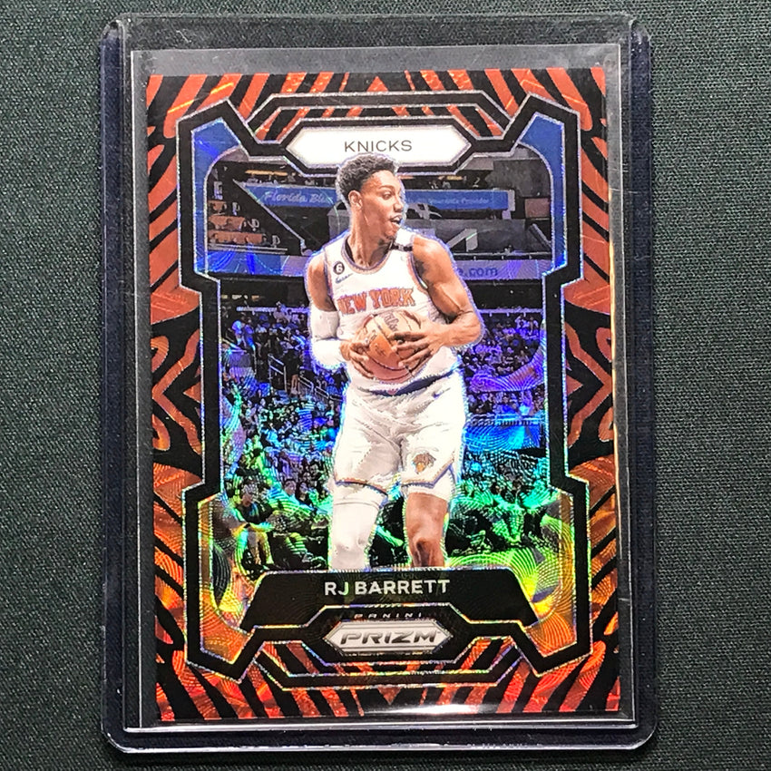 2023-24 Prizm Rj Barrett Choice Tiger Stripe #263