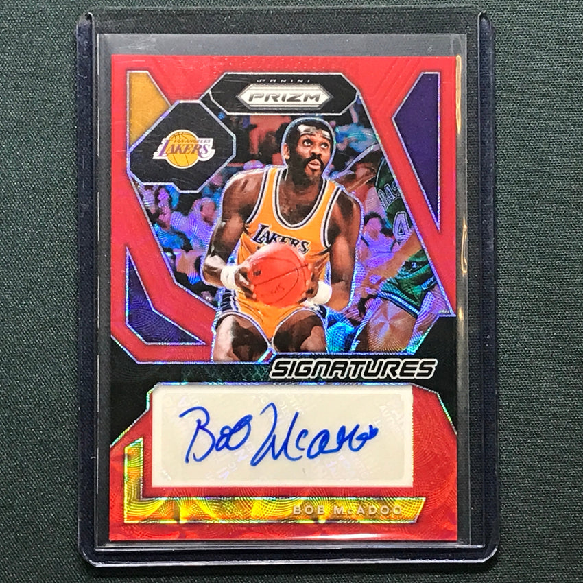 2023-24 Prizm Bob Mcadoo Signatures Auto Choice Red 1/88