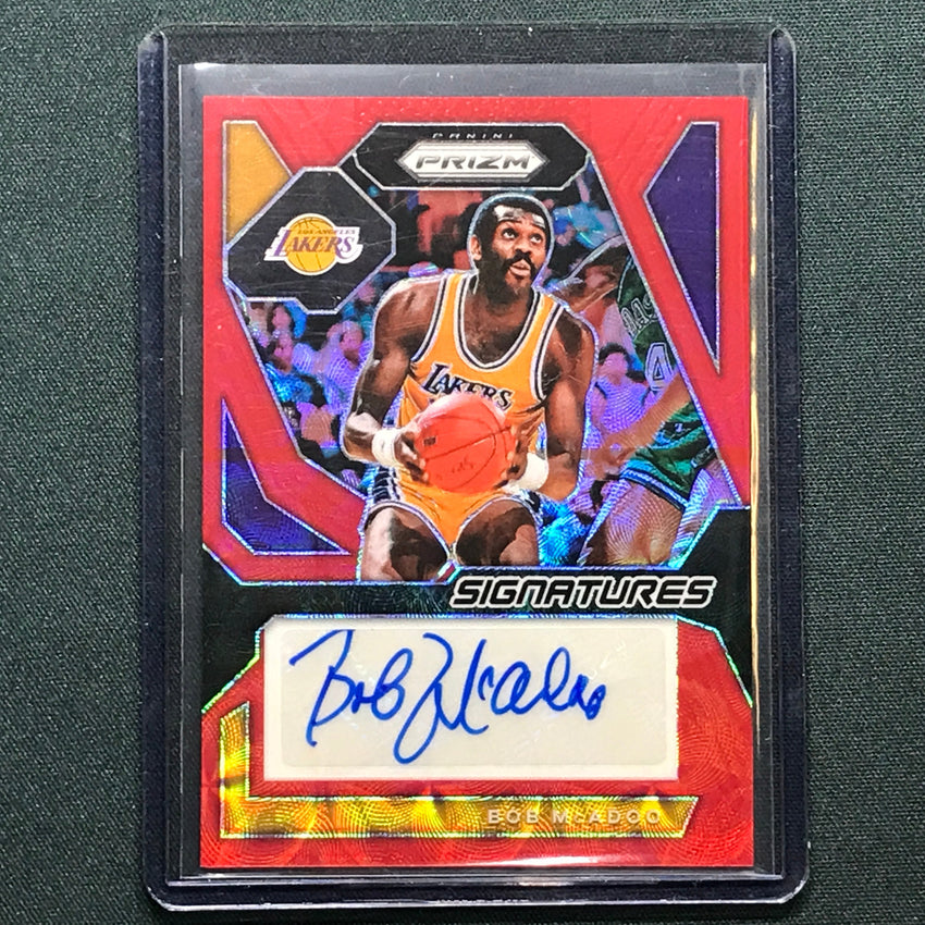 2023-24 Prizm Bob Mcadoo Signatures Auto Choice Red 60/88