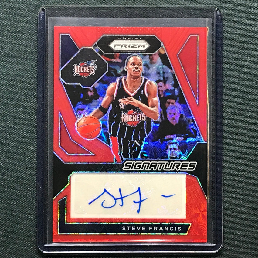 2023-24 Prizm Steve Francis Signatures Auto Choice Red 68/88