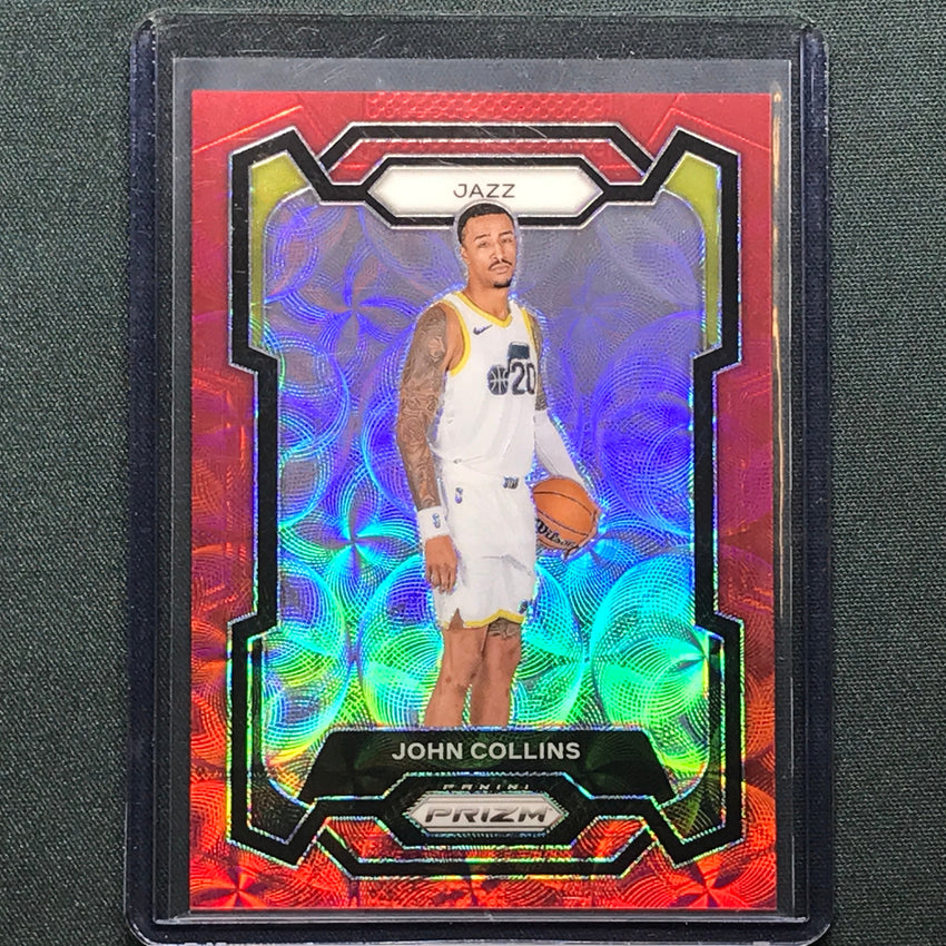 2023-24 Prizm John Collins Choice Red 70/88 #54