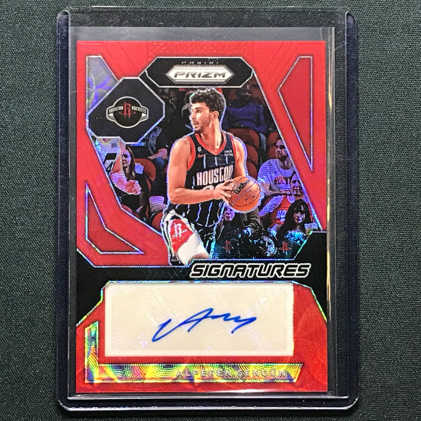 2023-24 Prizm Alperen Sengun Signatures Auto Choice Red 60/88