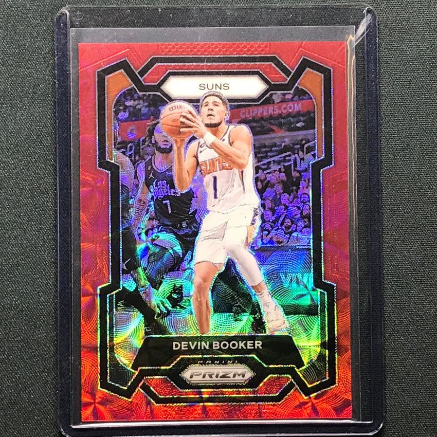 2023-24 Prizm Devin Booker Choice Red 23/88 No 58