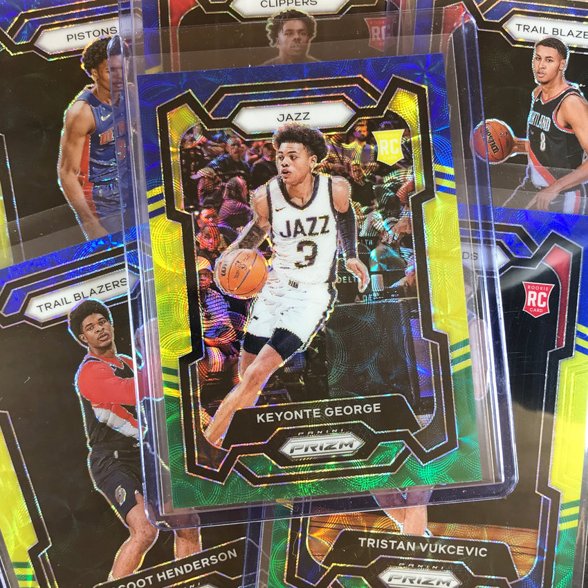2023-24 Prizm Kris Murray Rookie Choice Blue Yellow Green #142