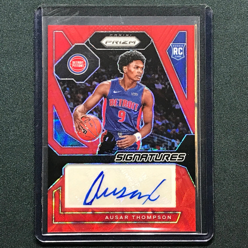 2023-24 Prizm Ausar Thompson Rookie Signatures Auto Choice Red 65/88