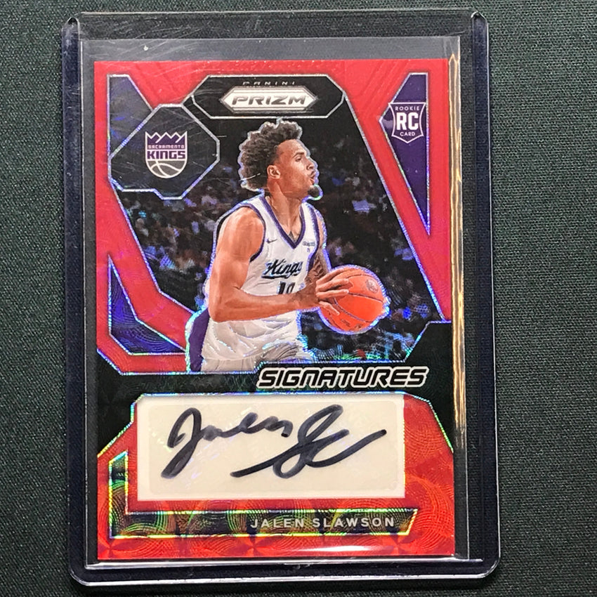 2023-24 Prizm Jalen Slawson Rookie Signatures Auto Choice Red 71/88