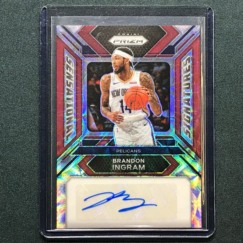 2023-24 Prizm Brandon Ingram Sensational Signatures Auto Choice Red 68/88