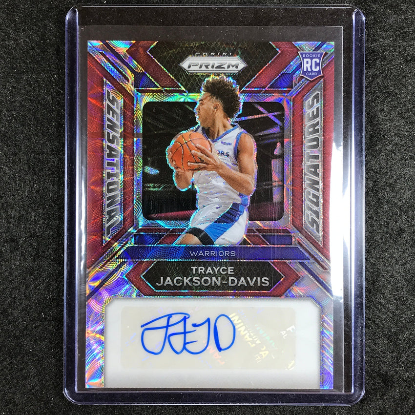 2023-24 Prizm Trayce Jackson-davis Sensational Rookie Auto Choice Red 38/88