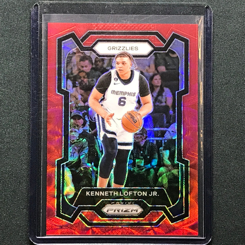 2023-24 Prizm Kenneth Lofton Jr. Choice Red 78/88 #79