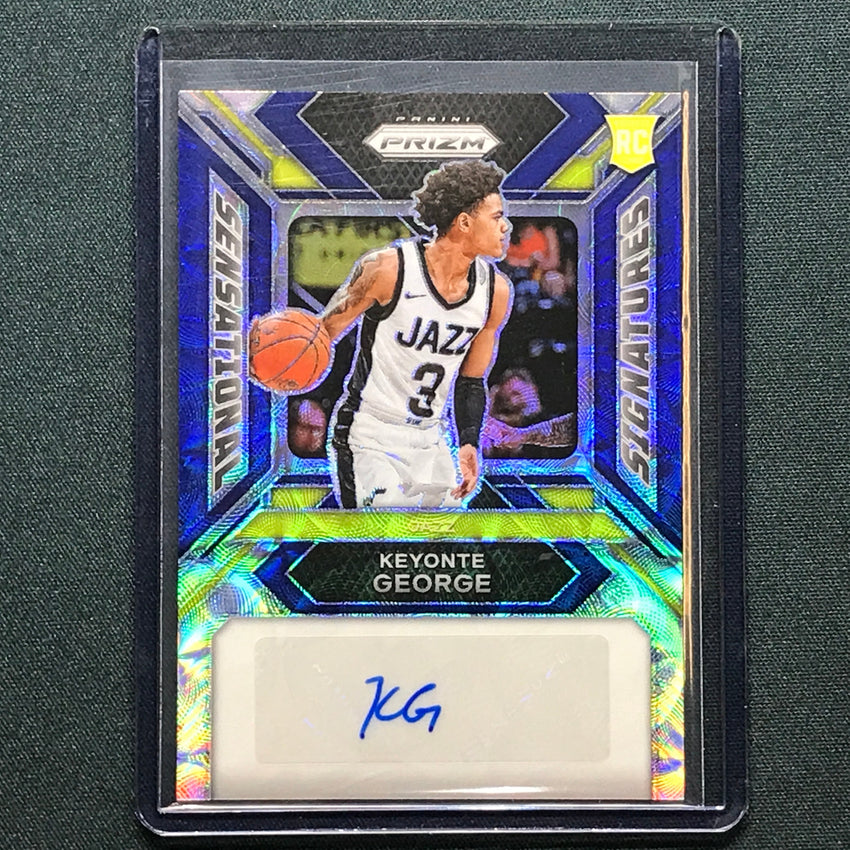 Keyonte George Rookie Rpa 2023-24 Prizm Keyonte George Sensational Signatures Rookie Auto Choice ...