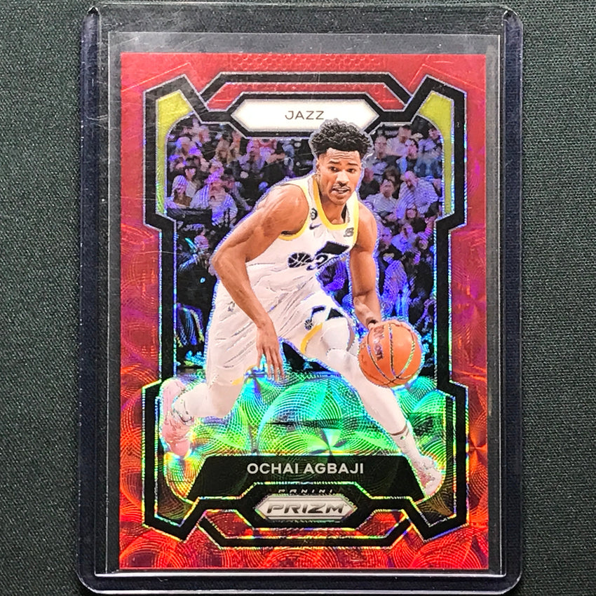 2023-24 Prizm Ochai Agbaji Choice Red 64/88 #92